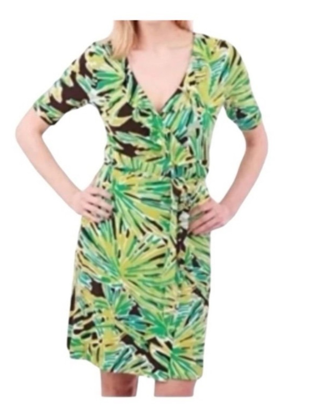 Lilly Pulitzer Adalie Ruffle Wrap Mini Dress